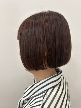 ジュール イオンモールKYOTO店(Jour) プツッと大人オレンジボブ