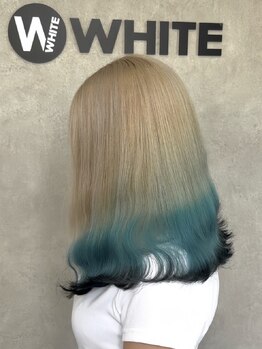 ホワイト(WHITE)の写真/【1条通り】旭川初のデザインカラー特化サロン〈WHITE〉圧倒的再現力×リピート率×紹介率☆