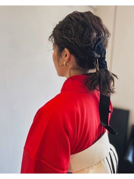 アパカバール 鳳店(Apa kabar) ローポニーヘア