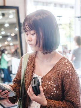 ドゥーア 代官山(Door) #ボブ#外ハネ#切りっぱなしボブ#ボブ外ハネ#20代#30代#10代