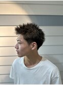 #MEN’S HAIR#サーフカール#刈り上げセンターパート#船橋