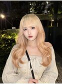 簡単スタイリング/小顔ヘア/伸ばしかけヘア/ヘアセット/
