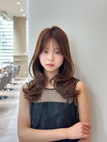 ライズ ネックス ザ サロン 渋谷(LIZE nex the salon)&nbsp;【小顔レイヤーカット　前髪あり　#9】#渋谷駅#韓国#髪質改善