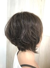 リゾートフォーヘアー 嵯峨店(ReSORT FOR HAIR)&nbsp;前下がりショートボブ