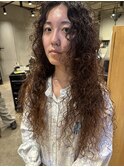 bibito ロングネオソバージュ　くるくるスパイラルパーマ