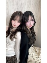 ロンドルピナス 小倉(Lond Lupinus) ミディアムレイヤーカット/似合わせカット/大人ガーリー/20代