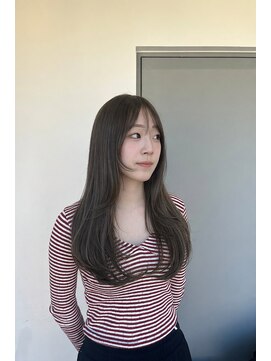 ゴウトゥデイシェアサロン 町田店(GO TODAY SHAiRE SALON) ハッシュカット、オリーブベージュカラー