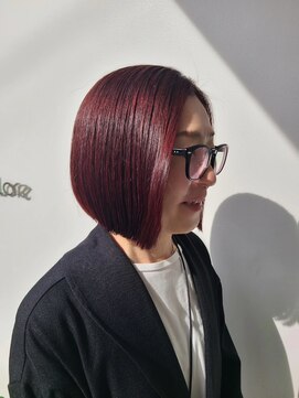 Folklore【フォークロア】翠町支店 《髪質改善サロン》 大人カシスボブ