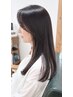 【カット】髪質改善ヘッドスパ+頭浸浴 ¥10450→9515。最上級のツヤ髪
