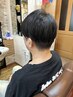 【男性用】平日16時入店まで!カット+白髪染め+顔剃り+シャンプー