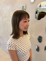 カレッタ(caletta)&nbsp;似合わせカット/calettaカラー/タッセルボブ