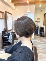 トップヘアー 総社駅南店(TOP HAIR)&nbsp;【レディースヘア/ショート/ショートボブ/丸みショート】