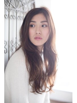 キープへアデザイン(keep hair design) 【keep hair design】アンニュイカール×アッシュベージュ