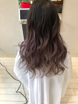 ヘアサロン サップ(HAIR SALON SAPE) ヴァイオレットピンクグラ