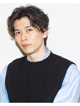 ジュリエッタ(giulietta) メンズ×パーマ×センターパート