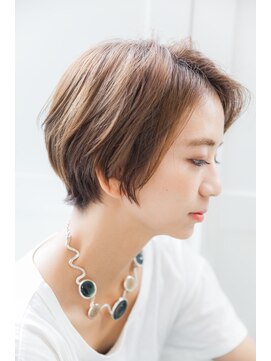 バース ヘアー デザイン(BIRTH hair design) 【中野ＢＩＲＴＨ】横顔美人ショート