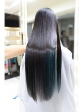 ヘアーアクシス(HAIR AXCIS) New髪質改善×UK風ロングスタイル
