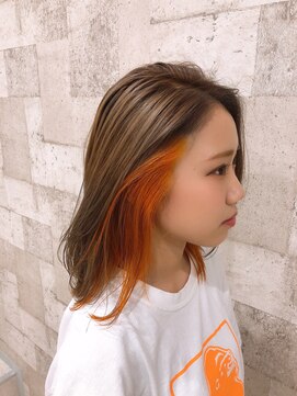 ライフ 本店(LIFE) ミディアムインナーカラー