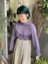 フィン(fin,)&nbsp;fin,/くびれヘア/似合わせカット/デザインカラー/ツートンカラー