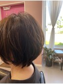 大人ショートボブ
