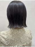 外ハネ切りっぱなしボブ
