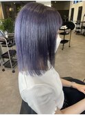 透明感抜群♪ダブルカラーブリーチブルーラベンダー