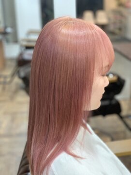 ラッシュヘアー(Rush hair) ブロッサムピンクカラー！