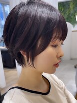 ビューイースト 亀戸 錦糸町(VIEW EAST)&nbsp;マッシュショートボブ/フェザーバング/カーキグレージュ