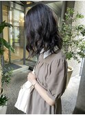 △コテ巻き風ボブパーマデジタルパーマミディアムヘア