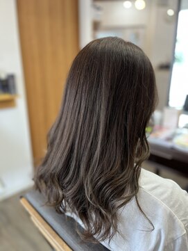 オダンゴヘアー(odango hair) くすみ系カラー