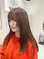 ジーナ 熊本(Zina) [Zina熊本]髪質改善/グレージュカラー/艶髪/うるツヤ/顔周り