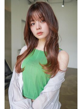 アンジェリカ 近鉄奈良店(ANGELICA) 韓国風　くびれ巻き　ロングレイヤー