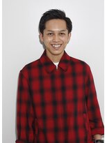 エレン 池袋(ElEn.)&nbsp;似合わせ小顔カット×アップバング　ショートメンズ