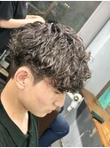 波巻きプードルパーマ