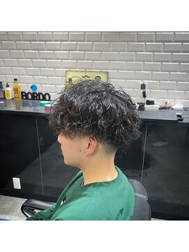 クラージュ(Courage) マッシュ×ツイストスパイラルパーマ