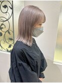 #ハイトーン#ボブ#グレージュ 〈代表スタイリスト筒井〉