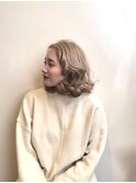 フレンチパーマ/ベージュカラー/30代/代官山/中目黒