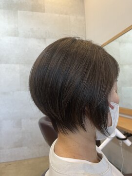 ウィールール 手稲店(WE RULE) 大人ショートボブ／丸みショート/20代30代40代