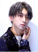 波巻きツイストスパイラルセンターパート