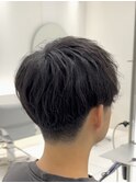 ナチュラル刈り上げショート