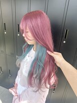 ゴウトゥデイシェアサロン 町田店(GO TODAY SHAiRE SALON)&nbsp;ピンク×水色【町田】