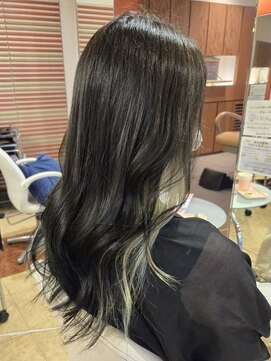 メリーボブ(merry bob) ダークカラー×ホワイトインナーカラー