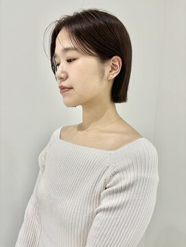 ケンジ 横浜(KENJE) 切りっぱなしボブ/パラっとボブ/髪質改善ストレート