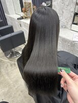 ランズ(LANDS) 《LANDS》オリーブカラー/艶髪/透明感カラー/髪質改善/寒色