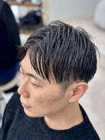 レヴィア(REVIA)&nbsp;メンズカットツーブロック刈り上げスタイル