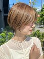 レジット 海老名(Legit)&nbsp;丸みショートヘア☆一人一人似合うバランスをご提案◎小顔前髪◎