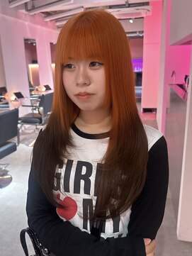 ダズリングディア(Dazzling Deer) アプリコットオレンジ/オレンジ/夏カラー