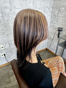 ダブ(DAB) 【ブリーチカラー】アンブレラカラー 栃木 宇都宮 鹿沼 日光