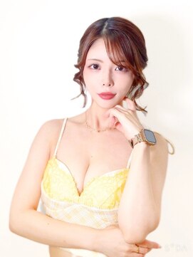 ステラ(Stella) 宣材サロモボブ編。まとめ髪VOL１.０