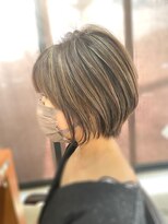 リノアバイフェリア(LINO’A by felia)&nbsp;30代40代50代◎白髪ぼかし◎ハイライト◎大人ショート◎くせ毛